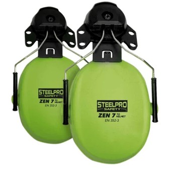 Orejeras Steelpro Zen 7 Fluor Para Casco